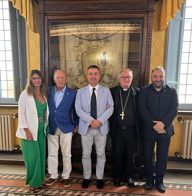 Accademia Bonifaciana - Professor Jorge Ernesto Bergoglio - Visita ad Anagni