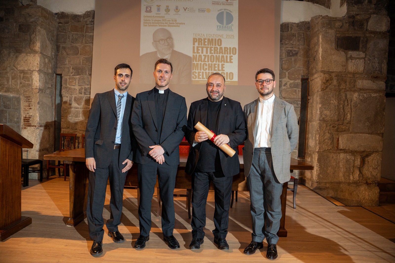 Accademia Bonifaciana - Menzione speciale per Sante De Angelis - Opera La pace inaspettata di Giovanni XXIII
