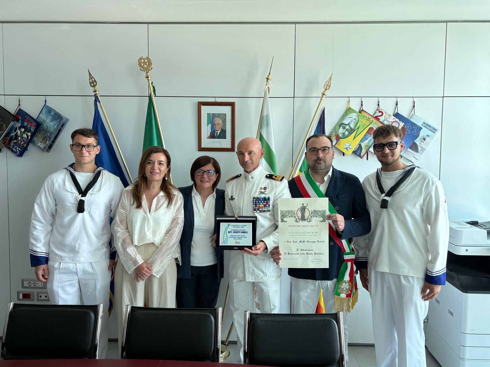 Accademia Bonifaciana - Giuseppe Daniele benemerito salute pubblica