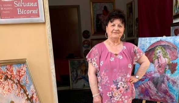 Accademia Bonifaciana - Mostra di pittura di silvana bicorni a fiuggi