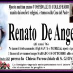 Accademia Bonifaciana - Addio a Renato De Angelis