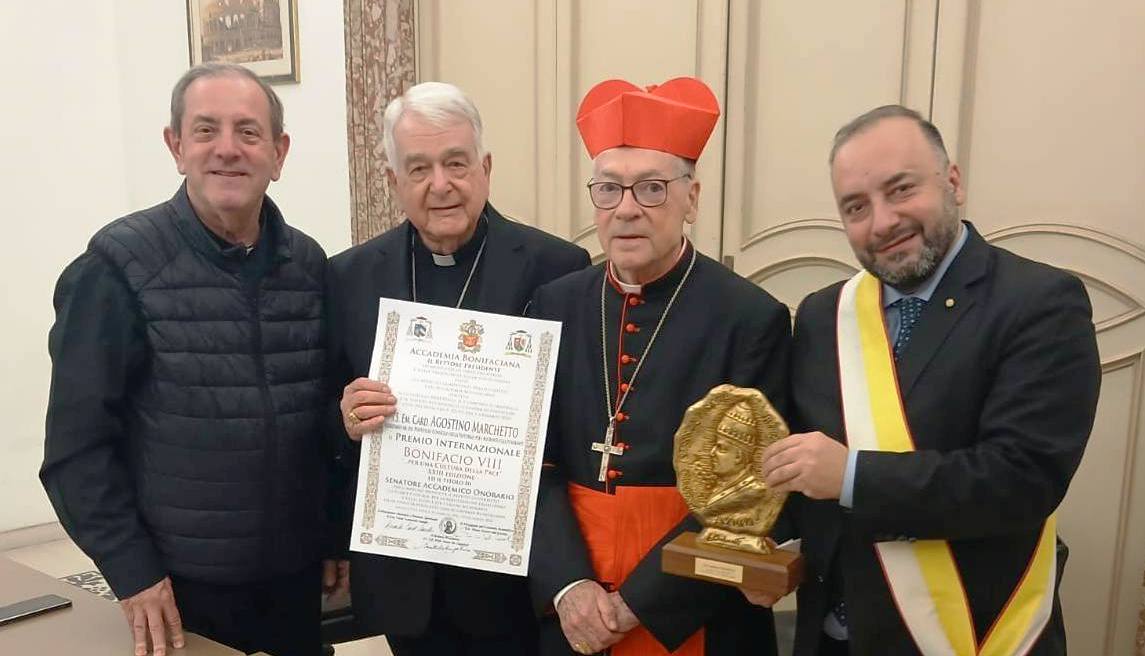 Accademia Bonifaciana - Cardinale Agostino Marchetto - Premio Bonifacio VIII